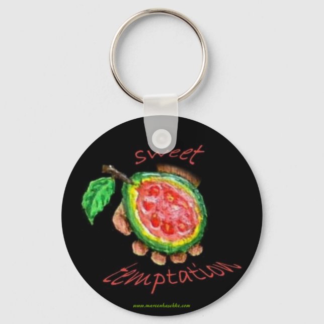Sweet Temptation Keychain (Front)