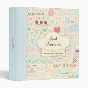 Sweet Temptations Bakery Boutique Binder