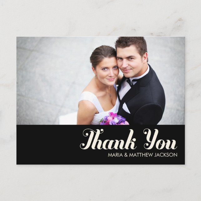 SWEET THANKS  | WEDDING POSTCARD (Front)