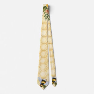 Sweet to bee Bumble Wildlfower Spring Birthday Par Tie