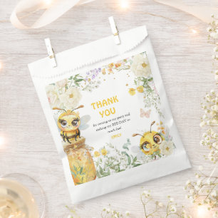Sweet to Bee ONE Bumble Bee 1st Birthday Favour Bag