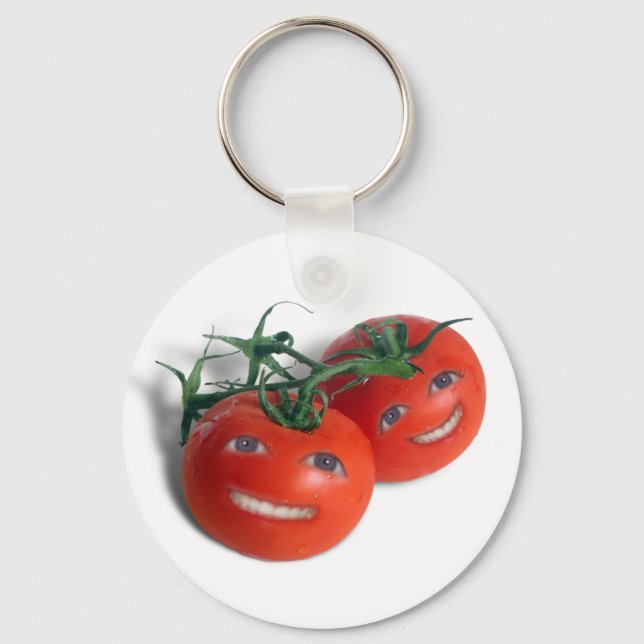 Sweet Tomatoes Keychain (Front)