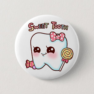 Sweet Tooth Button