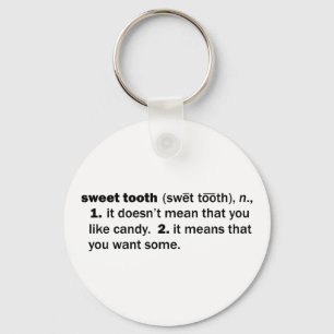 Sweet Tooth Keychain