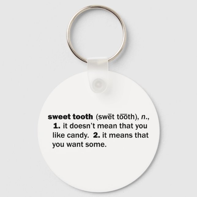 Sweet Tooth Keychain (Front)