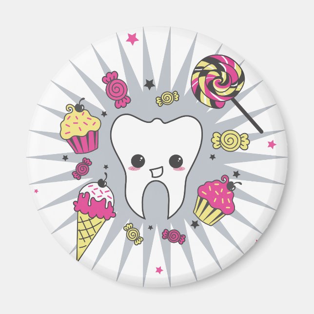 Sweet Tooth Magnet (Front)