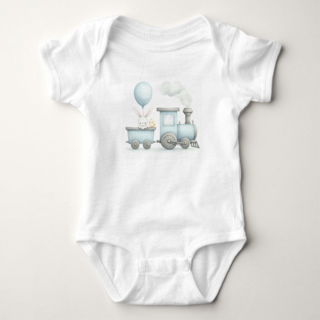 Sweet Train Ride Baby Bodysuit (Front)