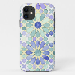 'Sweet Tranquility' Islamic geometry phone cover