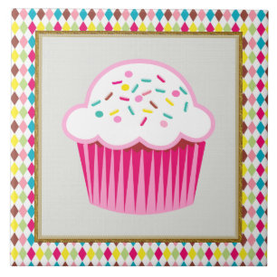 Sweet Treat Cupcake Kitchen or Restraunt Tile