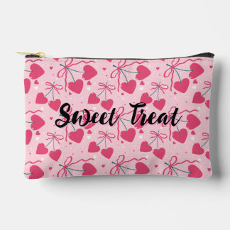 Sweet Treat Makeup Bag | Cute Cherry Valentine Pou