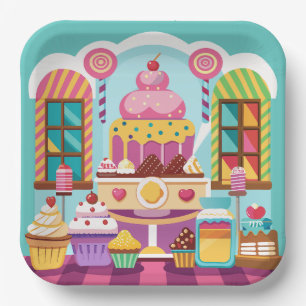 Sweet Treat Paper Plate