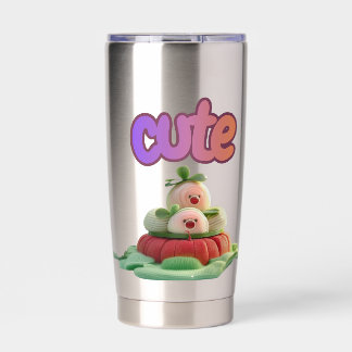Sweet Treats 3D Kawaii Art – Pastel Pastel T-Shirt Insulated Tumbler