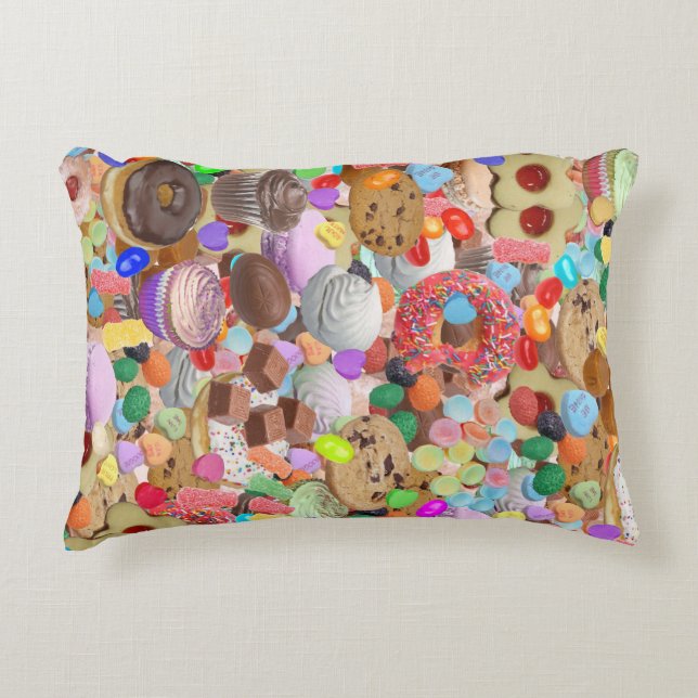 Sweet Treats Accent Pillow (Front)