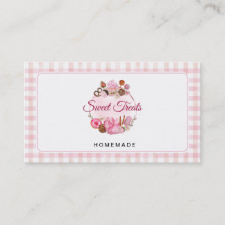 Sweet Treats Bakery Business Card