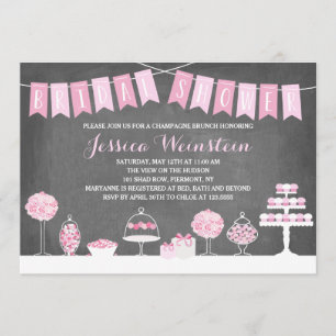 Sweet Treats   Bridal Shower Invitation