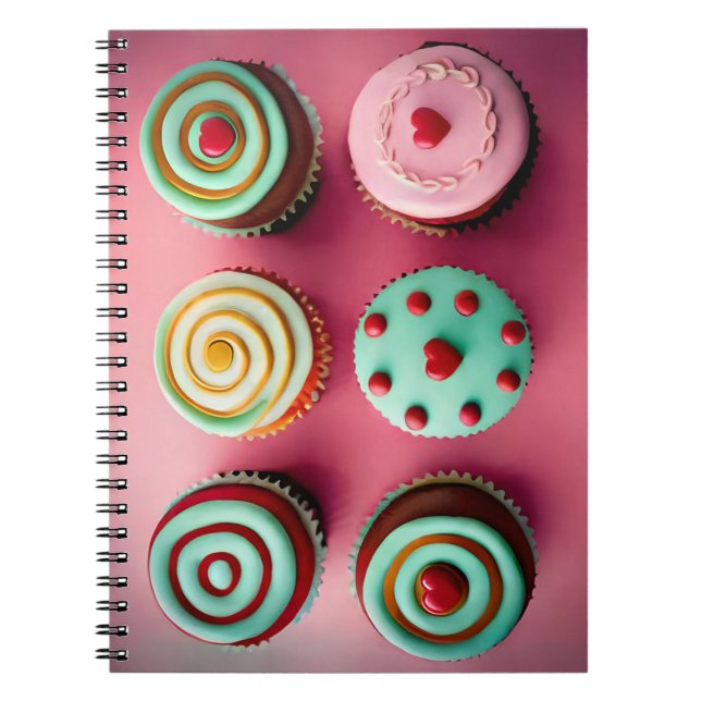 Sweet Treats Cupcakes II Notebook (Front)