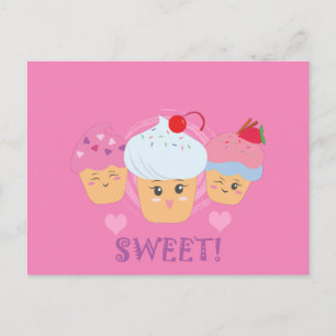 Sweet Treats - Cupcakes! Postcard