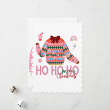 Sweet Treats Girls Ugly Christmas Sweater