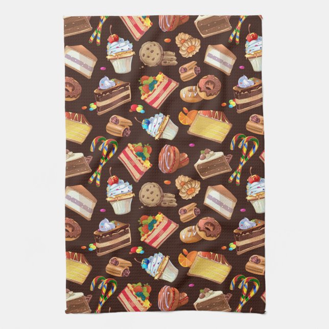 Sweet Treats Kitchen Towel (Vertical)