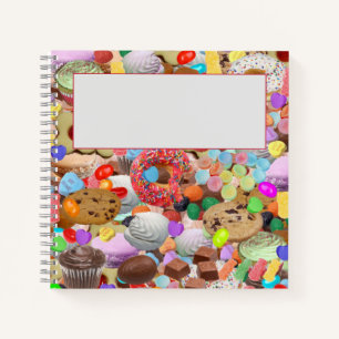 Sweet treats notebook