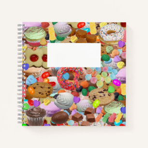 Sweet treats notebook