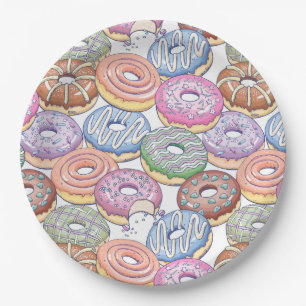 Sweet Treats Paper Plate