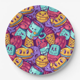 Sweet Treats Paper Plate
