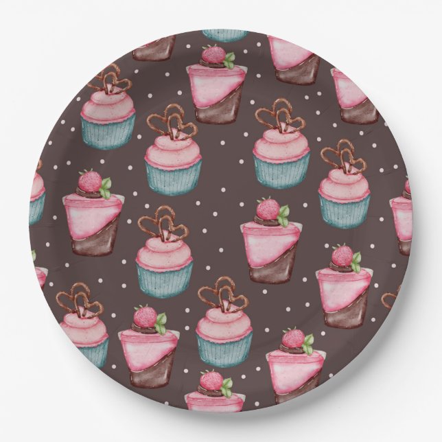 Sweet Treats Paper Plate (Front)