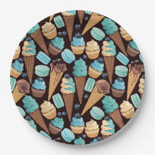 Sweet Treats Paper Plate