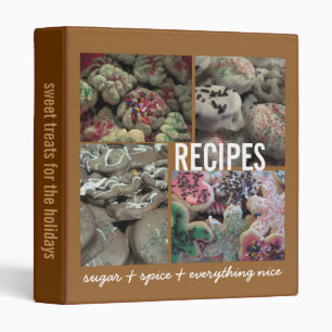 Sweet Treats Recipe Binder
