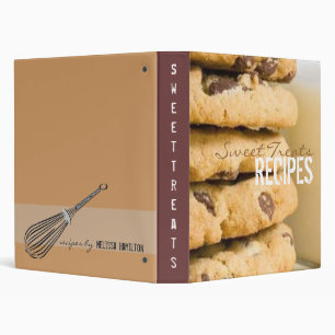 Sweet Treats Recipe Binder