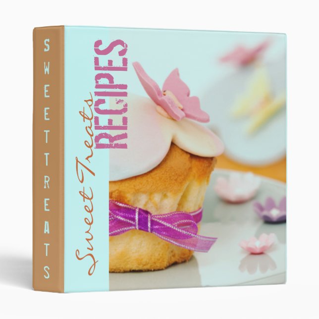 Sweet Treats Recipe Binder (Front/Spine)