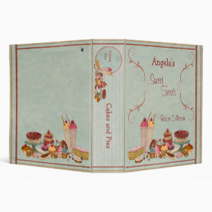 Sweet Treats Recipe Collection Binder