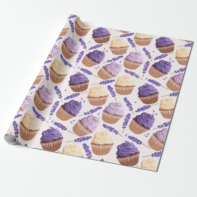 Sweet Treats Wrapping Paper (Unrolled)