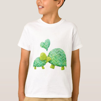 Sweet Turtle Hugs Mom and Baby T-Shirt
