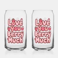 Sweet Valentine's Day Fruit and Cupcake Quote