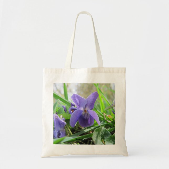 Sweet Violet Tote Bag (Front)