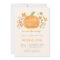 Sweet Watercolor Fall Little Pumpkin Baby Shower