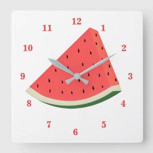Sweet Watermelon Clock