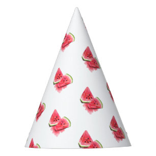 Sweet Watermelon s Paper Party Hat