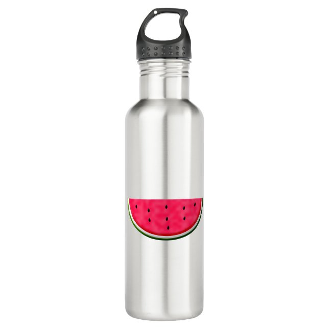 Sweet Watermelon Slice Drawing 710 Ml Water Bottle (Front)