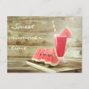 Sweet Watermelon Time – Summer Postcard