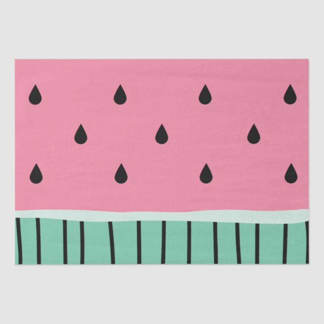 Sweet Watermelon Tissue Paper (Front)