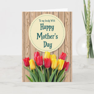 Sweet Wife Mothers Day Card