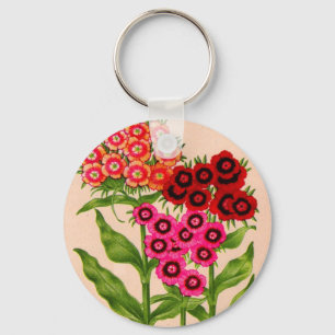 sweet william keychain