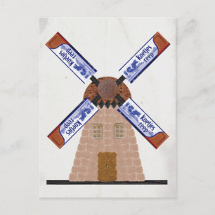 Sweet Windmill Postcard