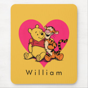 Sweet Winnie the Pooh & Tigger Mouse Pad