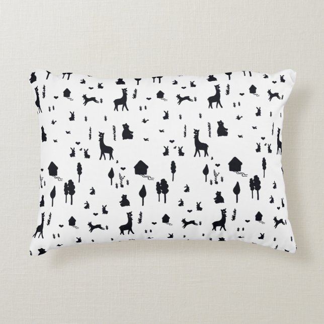 Sweet winter accent pillow (Front)