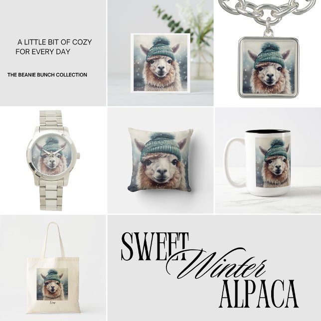 Sweet Winter Alpaca, custom 710 Ml Water Bottle (Creator Uploaded)