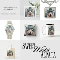 Sweet Winter Alpaca, custom